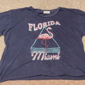 Florida vintage crop top